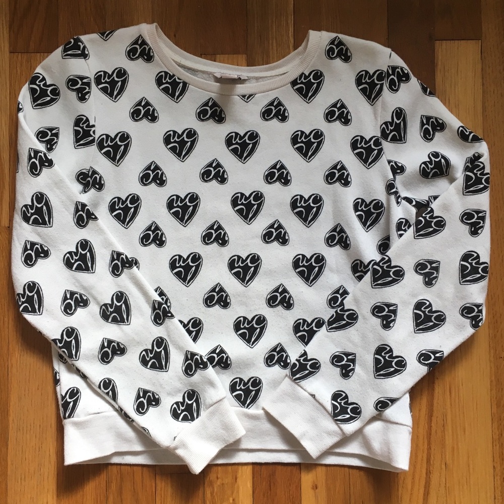 Girls Heart Sweater